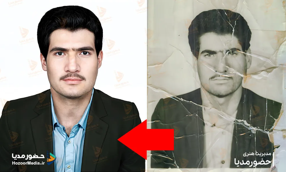 در حضورمدیا، عکس‌های قدیمی پدر و پدربزرگ با هوش مصنوعی و دقت انسانی بازسازی می‌شوند.