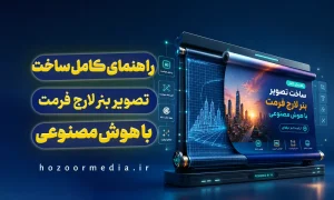 ساخت تصویر بنر لارج فرمت